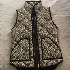 Jcrew herringbone vest